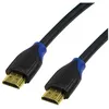 Image de LogiLink High Speed with Ethernet - Câble HDMI avec Ethernet - HDMI mâle pour HDMI mâle - 5 m - noir - support 4K