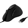 Image de LogiLink Ergonomic Vertical - Souris verticale - optique - 5 boutons - filaire - USB - noir