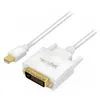 Image de LogiLink Câble adaptateur Mini DisplayPort - DVI blanc