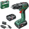 Image de Bosch Perceuse visseuse à percussion sans fil Bosch Power for All UniversalImpact 18V - 2x2Ah + 51 accessoires