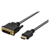 Image de Ednet câble vidéo - HDMI / DVI - 5 m
