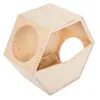 Image de Katzenhöhle Lulu Wandmontage L 49 x B 30 x H 42,5 cm beige