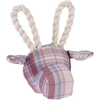 Image de Jouet TIAKI Girafe avec corde taille M L 27 x l 14 x H 23 cm - pour chien