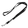 Image de Laisse TIAKI Reflective Rubber, noir pour chien - L 200 cm, l 20 mm