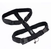 Image de Harnais Nomad Tales Blush, ébène pour chien - taille XS : tour de poitrail 34 - 49 cm, l 15 mm