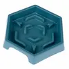 Image de TIAKI Slow Feeder bleu hexagonal 450ml chien