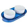 Image de 2x 400ml Gamelle double en céramique TIAKI Deep Sea pour chat et petit chien