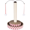 Image de Tronc à griffer TIAKI Multitoy 4 en 1 pour chat - L 40 x l 40 x H 62 cm