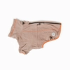 Image de Manteau en polaire Nomad Tales Blush Toffee pour chien - longueur du dos : environ 70 cm