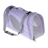 Image de Sac de transport pour chien et chat en nylon étanche - lavande, L 54 x l 27 x H 30 cm