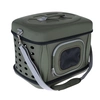 Image de Sac de transport pliable pour chien et chat - vert, L 42 x l 32 x H 30 cm