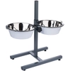 Image de TIAKI gamelle double avec support réglable 2x4280ml, 29cm gamelle pour chien