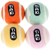 Image de Lot de 4 balles de tennis pour chiens de TIAKI env. Ø 5 cm, pour chien