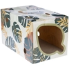 Image de TIAKI Nature Tunnel à feuilles pour chats L 40 × l 30 × H 30 cm