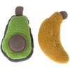 Image de Modern Living jouets pour chat Arucas, set de 2 : Avocat & Banane