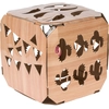 Image de TIAKI boîte de jeu avec balle 26x26x26cm chat