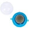 Image de Zooplus Basics Boule d'herbe à chat autocollante - 5 x 5 x 4 cm, bleu chat