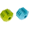 Image de zooplus basics Set de balles à friandises en TPR Ø 7cm pour chiens