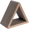 Image de TIAKI Meuble griffoir triangle en carton ondulé 45x22,5x40,5cm chat
