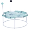 Image de TIAKI Bain de soleil palmier avec pompons Ø45x19cm chat