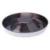 Image de Lot de 2 gamelles en inox pour chiot, chat et oiseau - 28 cm de diamètre