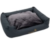 Image de Sleepy Time Panier pour chien avec coussin gris - L 120 x l 95 x H 30 cm