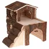 Image de Maison à deux étages pour rongeur L 30 x l 20 x H 30 cm (pour cochon d'Inde)