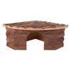 Image de Maisonnette d'angle pour rongeur et lapin L 42 x l 30/30 x H 15 cm