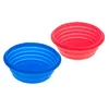 Image de 2x Gamelle de voyage pliable 1L en silicone pour chien - Gamelle pour chien