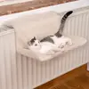Image de Hamac radiateur Chat Relax - effet peau de mouton
