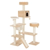 Image de Maison en pain d'épice avec échelle - Arbre à chat - Beige