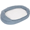Image de Panier ovale Grand chien L117 l72 H24cm Memory gris - Panier pour Chien