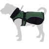 Image de Manteau en softshell pour chien - longueur du dos : 45 cm environ - vert