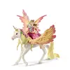 Image de Schleich schleich BAYALA Fée Feya et une licorne ailée
