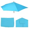 Image de Housse De Rechange Pour Parasol Semi-Circulaire Parla, Housse De Parasol De Rechange, 270cm Tissu/Textile Uv 50+ 3kg   Turquoise