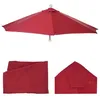 Image de Housse De Rechange Pour Parasol Demi-Rond Parla, Housse De Rechange Pour Parasol, 300cm Tissu/Textile Uv 50+ 3kg   Bordeaux