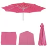 Image de Housse De Rechange Pour Parasol N18, Housse De Parasol De Rechange, Ã 2,7m Tissu/Textile 5kg   Rose