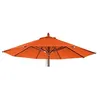 Image de Toile de rechange pour parasol MENDLER HWC-C57, Ø4m polyester 3kg terre cuite