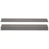 Image de Mendler Lot De 4 Lattes Pour Brise-Vue En Wpc Sarthe, Planches Brise-Vent, Approx. 1sqm   180cm, Gris