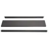 Image de Set de finition pour brise-vue WPC Sarthe, profil de finition 90cm, anthracite
