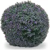 Image de Arbuste artificiel HWC-L77, boule de buis plante décorative Buxus plante artificielle, Outdoor Ø 55cm   lilas
