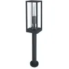 Image de LEDVANCE LED lampadaire et lumière mobile pour les ampoules 1x E27 - lumière de design avec conception de cadre pour l'extérieur pour éclairage de Direkt - hauteur de 60 cm - en aluminium de haute qualité - cadre ENDURA 80cm Post E27}