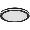 Image de Ledvance Ledvance Orbis Noir Circle Smart+ Wifi Luminaire 46cm, Plafonnier Led Rond Dimmable Pour L'intérieur, 28w, Température De Couleur De 3000-6500k