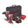 Image de Pack de 2 machines M18 CBLPP2B-502C Perceuse-visseuse M18 CBLDD-0 + Visseuse Ã  chocs M18 CBLID-0 + 2 batteries MILWAUKEE 4933464718