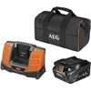 Image de AEG Batterie Pro Lithium 18V AEG - 4,0 Ah - L1840SHD - Chargeur - Sac - SETL1840SHD