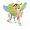 Image de Schleich schleich BAYALA Fée Surah avec un pégase scintillant