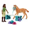 Image de Schleich schleich HORSE CLUB Mini Monde - Sarah entraîne son poulain