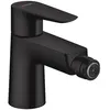 Image de Hansgrohe Talis E Mitigeur bidet noir mat, avec tirette et vidage (71720670)