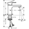 Image de Hansgrohe Vernis Shape Mitigeur de lavabo monocommande 100, 71569000