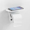 Image de Hansgrohe WallStoris Porte-papier toilette avec tablette, 27928700